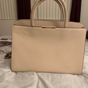 Kate Spade Beige brief case tote